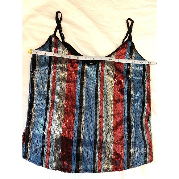 HEARTLOOM Women’s Sequin Top Size S Multiple Color - Picture 5 of 7